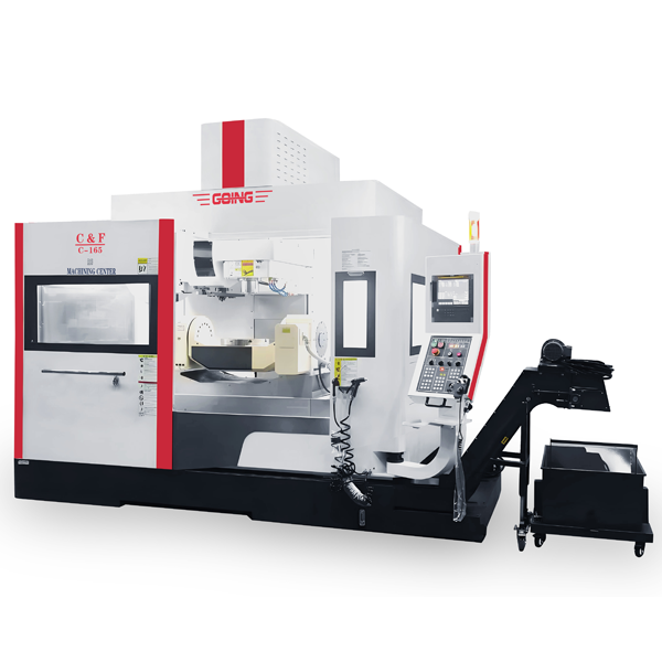 Vertical five axis processing machine